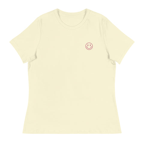 SMILEY EMBROIDERED T-SHIRT